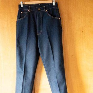Ms.Lee Made in USA Raw Denim Straight Leg Riders Jeans womens 12 (28/35)